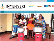 Tablet Screenshot of inyenyeri.com